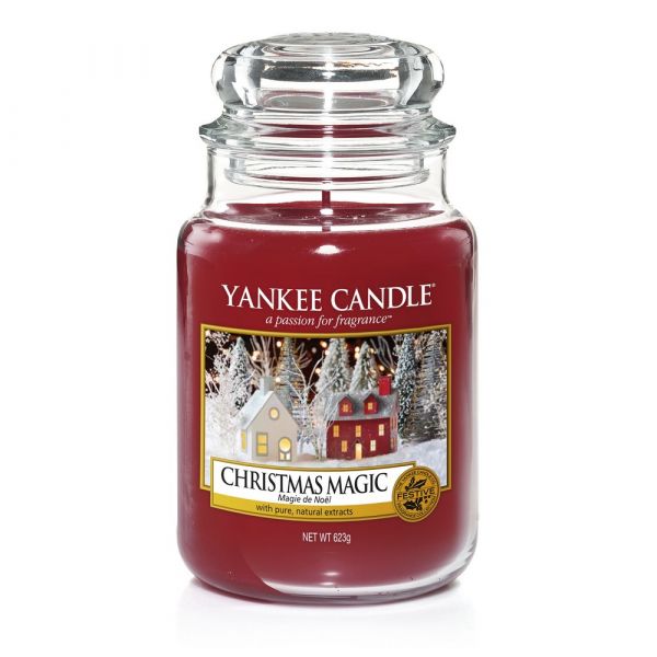 Giara profumata yankee candle christmas magic grande YANKEE CANDLE 01650945