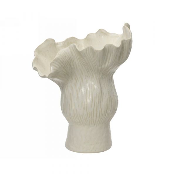 Vase stoneware irregular