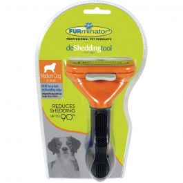 Pettine per cane a pelo lungo long hair de shedding furminator m  FURMINATOR 01084153