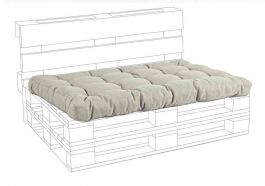 Cuscino pallet seduta beige BIZZOTTO 02040776, AgricolaShop