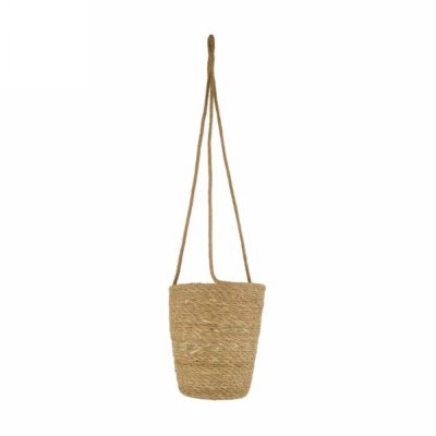 Basket hanger seagrass w/plast